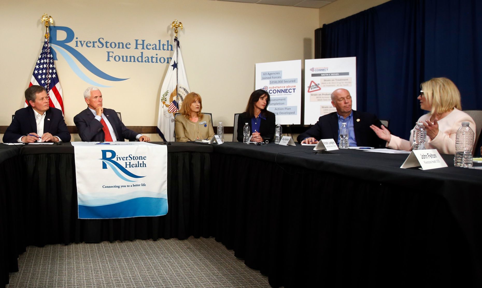 Vice President Mike Pence at RiverStone Health
